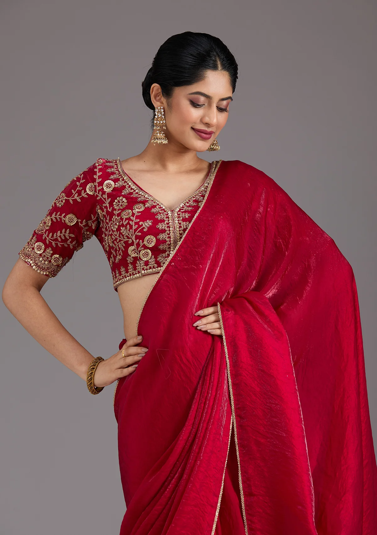 Chiffon Designer Saree